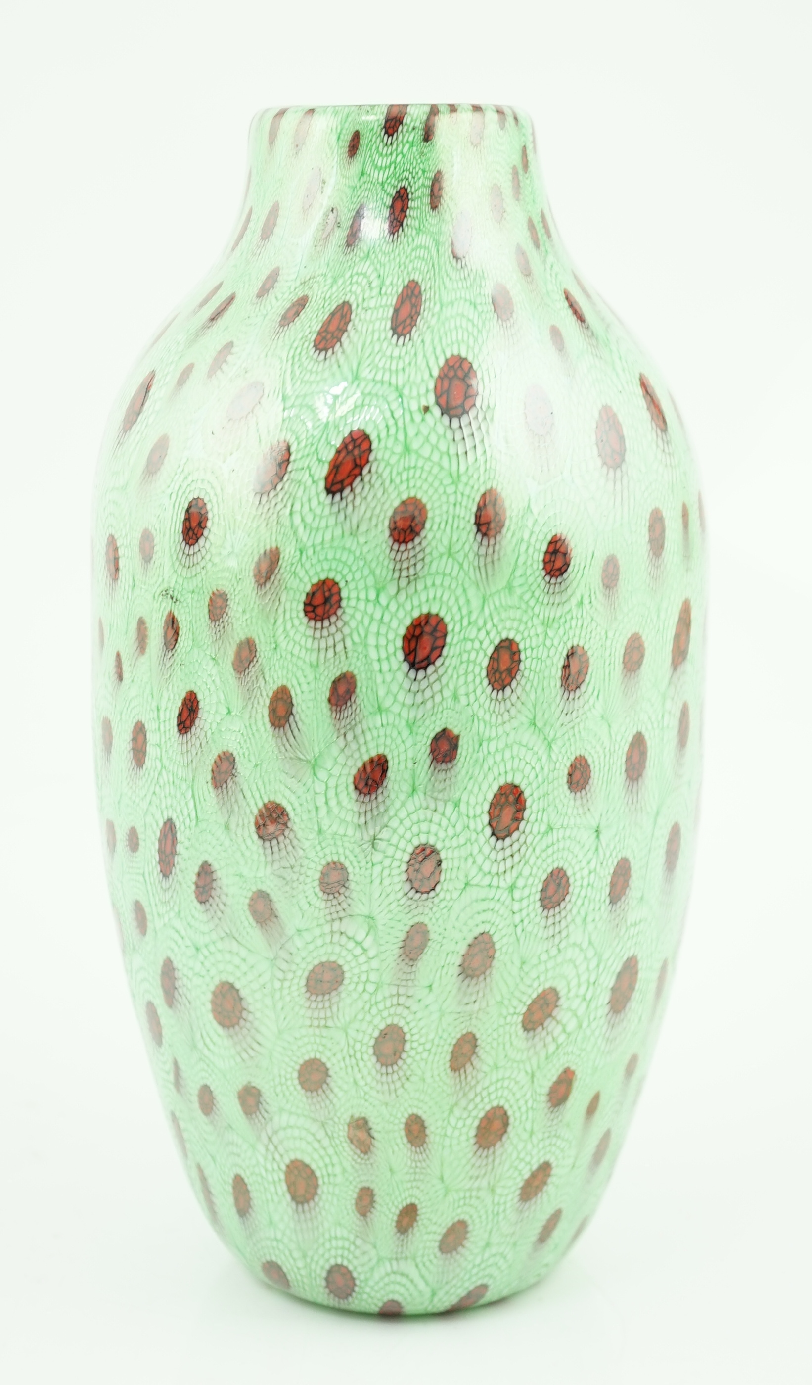 Vittorio Ferro (1932-2012), a Murano glass Murrine vase